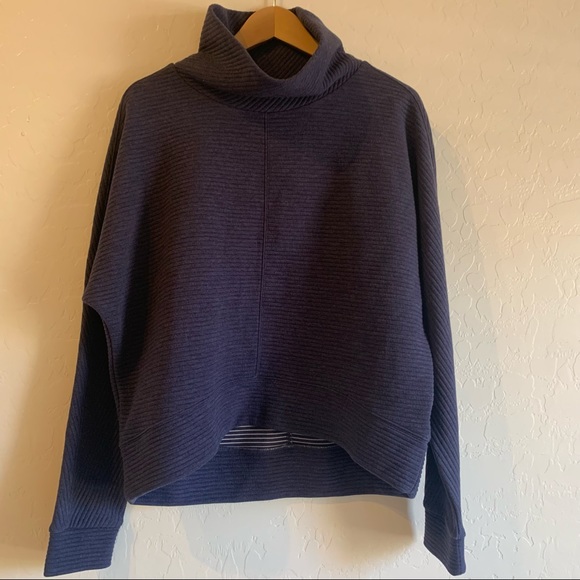New Zella Carey Ridge Funnel Neck 